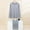 Gray, variant on Women's Casual Fleece Warm With Pad Trousers Soft Homewear Sleepwear Suits