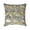 34. Silver & Gold (Altimo), variant on The HomeCentric Pillow Covers, Silver 14"x14" (35x35 cm) Pillowcase With Zipper, Linen Damask & Silver Foil Cushion Cover Couch, Damask Pattern Victorian Style - Damask Glitterati