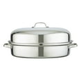 thumbnail image 4 of Mainstays Stainless Steel Oval Roaster, 4 of 5