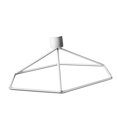 thumbnail image 2 of 3D Portavelas candeliere de Tealight Geométrico de Metal Duradero Decoración Blanco Soledad Tenedor de vela geométrica 3D, 2 of 10