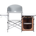 thumbnail image 7 of Topbuy Camping Folding Table Portable Outdoor BBQ Grill Stand w/Windscreen Bag, 7 of 7