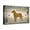 Canvas, variant on Art.com Labrador Lake Yellow Lab Art Print by Ryan Fowler, 18" x 12"
