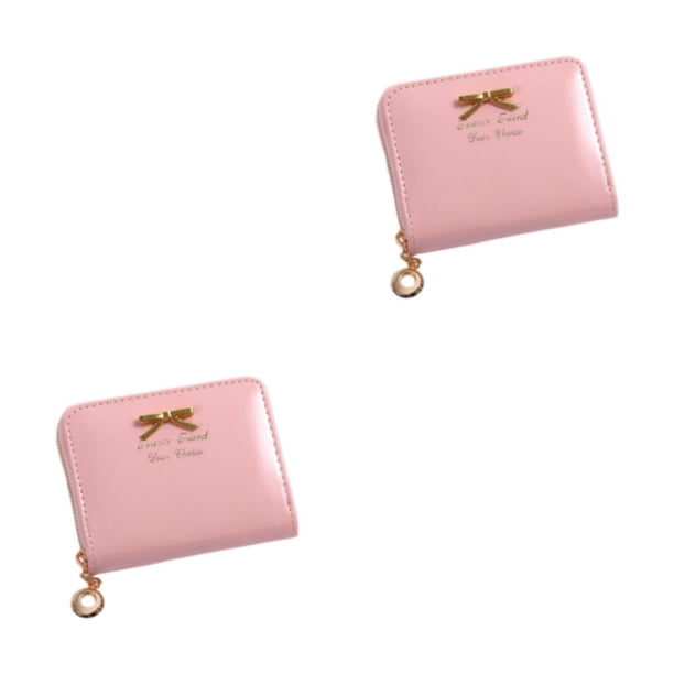 Sonducket Cartera elegante y compacta con tarjetero para un fácil acceso Cartera Tarjetero Carteras pequeñas rosa rosa 2Conjunto