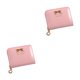 thumbnail image 3 of Minnieouse Cartera compacta y elegante con tarjetero para el día a día Cartera Tarjetero Carteras pequeñas Monedero rosa rosa 2Conjunto, 3 of 6