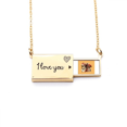 thumbnail image 1 of China Assassin play Knight Ranger Letter Envelope Necklace Pendant Jewelry, 1 of 3