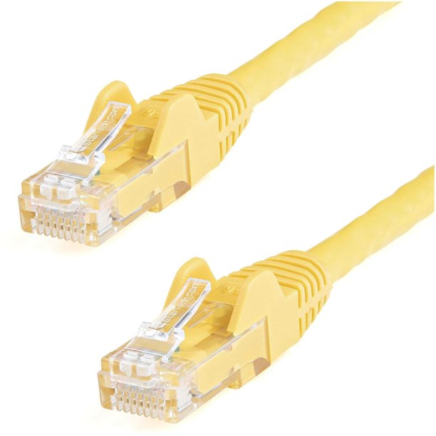 Cable Ethernet StarTech.com CAT6 de 100 pies, amarillo, 650 MHz