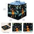 thumbnail image 3 of Fireflies Foldable Storage Cubes with Handle, 10.8"x10.5"x10.6", Large Capacity Storage Containers for Toy Box, 3 of 6