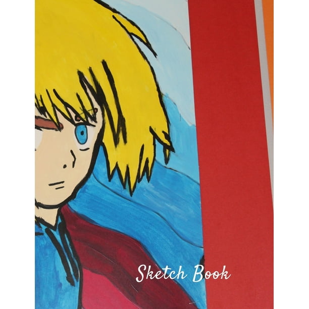 Sketch Book Japanese Anime Themed Personalized Artist Sketchbook For