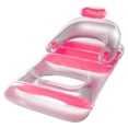 thumbnail image 4 of Swimline Deluxe Inflatable Pool Lounge Chair, Color Varies (Pink or Blue), 4 of 8