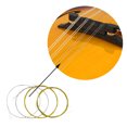 thumbnail image 3 of Cadenas de instrumentos IRIN M101 Juego completo de cuerdas de mandolina Bronce Herida Acero inoxidable Plata y color Gloden (.010-.034) IRIN Cadenas de instrumentos, 3 of 6