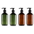 thumbnail image 1 of Jabón, Botellas Con Bomba De Presión, Contenedor De Plástico, Suministros De Baño Para Dispensar Lociones De Cocina De Lavado Corporal, Juego De 500Ml N.° 6 Eigraketly HA042823-03, 1 of 6