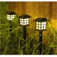 thumbnail image 4 of Lámpara solar pequeña para palacio, lámpara LED para jardín, luz de suelo, iluminación decorativa para exteriores, color blanco, 4 of 4
