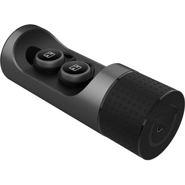 iHome AX-50 True Wireless Bluetooth Earbuds with Rotation-Opening Cylindrical Charging Travel Case (BE-101) - Walmart.com