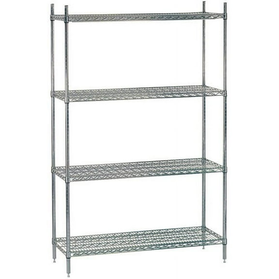 Advance Tabco 60 Wire Shelving Unit-Chrome Model ECC-2460