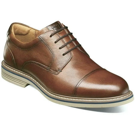 

Florsheim Norwalk Cap Toe Oxford Shoe Classic Cognac Tumbled 13368-222