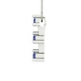thumbnail image 2 of 0.22 ct Brilliant Round Cut Tanzanite 14k White Solid Gold Everyday Affordable Designer Necklace Pendant with 16" Chain, 2 of 6