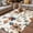 Beige, variant on Spring Floral Outdoor Rug for Patio/Deck/Porch, Non-Slip Large Area Rug 5 x 7 Ft, Summer Botanical Flowers Vintage Birds Indoor Outdoor Rugs Washable Area Rugs, Reversible Camping Rug Carpet Runner