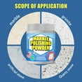 thumbnail image 3 of Marble Polishing Powder & Compound - Granite Countertop Polish, Etch & Scratch Remover, Stone Cleaning Powder & Cleaner for Marble Polish & Restoration - 8 oz, 3 of 8