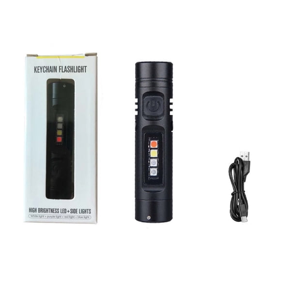 Multi-Functional Aluminum Alloy Mini Flashlight, Mini LED Flashlight, Portable Aluminum Flashlight, Compact Flashlight for Outdoors