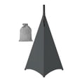 thumbnail image 1 of Funda para soporte de altavoz de 360 ​​grados, con protección contra la luz, para trípode, con faldón y bolsa de transporte para escenarios, giras y c, 1 of 8
