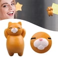 thumbnail image 3 of 1 Pcs Fun Cat Refrigerator Magnets, Realistic Cat Cartoon Creative 3D Magnetic Clasp Refrigerator Stick Cartoon Cute Cat Fridge Magnet Home Decoration Gift Home Decorations Gift, 3 of 7