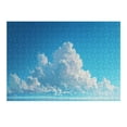 thumbnail image 2 of JRXY Blue Sky Clean Blue Sky A Little Cloud Wooden Puzzle Challenging Difficult Wood Puzzles for Adults Impossible Wooden Puzzles Gift for Family Friends 300 PCS, 2 of 4
