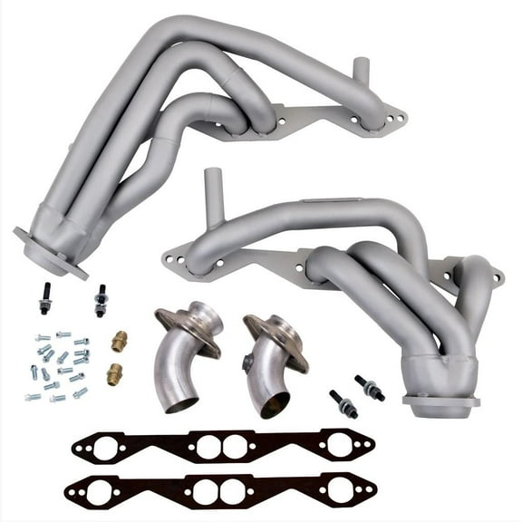 BBK Performance 1595 1-5/8 Shorty Headers Titanium Ceramic Coated Fits select: 1995-1996 CHEVROLET CAPRICE / IMPALA