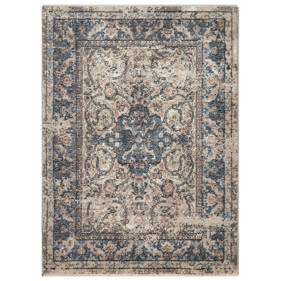 Verona Ivory 5 ft. x 7 ft. Traditional Area Rug