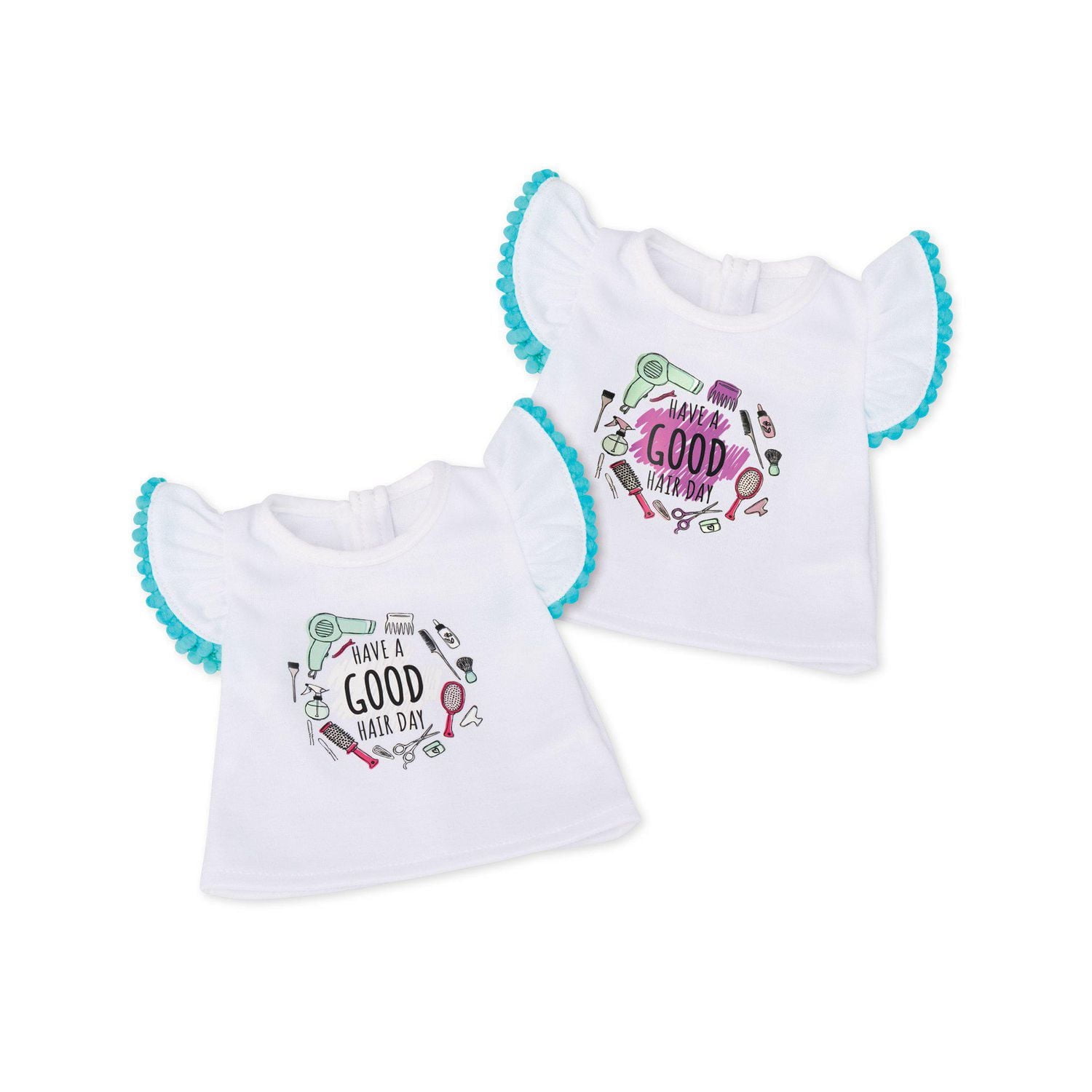 Ma vie comme poupée de coiffeur posable de 18 po, choisissez parmi 2 styles