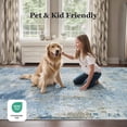 thumbnail image 6 of CHITOOMA 5'x7' Area Rugs for Living Room, Machine Washable Abstract Distressed Rugs Indoor Neutral Carpet Rugs for Bedroom Dining Room Office with Non-Slip Backing, Stain Resistant Non-Shed, 6 of 11