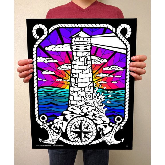 Lighthouse - 16x20 Fuzzy Poster