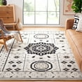 thumbnail image 2 of SAFAVIEH Kenya Elizabeth Geometric Area Rug, Ivory/Grey, 8' x 10', 2 of 8