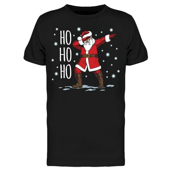 Dabbing Santa Claus Winter Tee Men's -Image by Shutterstock