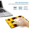 thumbnail image 6 of Sunflowers Mouse Pads, Floral Square Computer Mouse Pad with Non-Slip Rubber Base,Mouse Mat for Office Home Laptop, 6 of 6