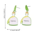 thumbnail image 3 of QIQUWOHUL Mexican Carnival Earrings Stud Earrings Hat Violin Colorful Print Simple Fashion Geometric Earrings Earrings Accessories Female, 3 of 4
