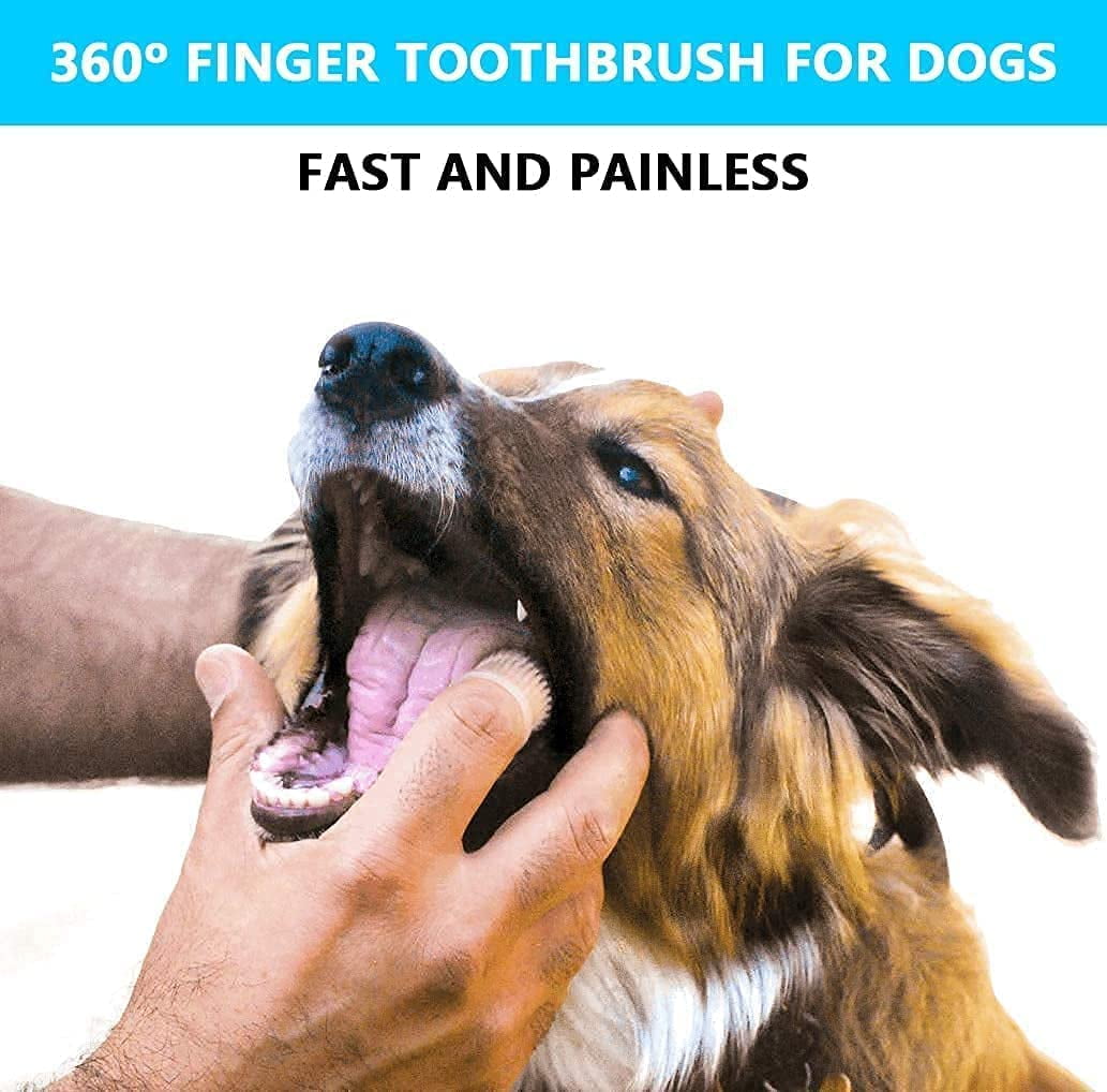 Super Soft Tooth Brush 360 ° Oral Cleaning Pet Toothbrush Remove Bad Breath  Tartar Tooth Brush Dog Cat Oral Care Mouth Clean NEW