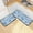 Different Whales, variant on Dailycode 2 Pcs Kitchen Rug Set Non Slip Absorbent Soft Floor Mats for Kitchen Bathroom Tropical Fruit and Rose 19.7"x27.6" 19.7"x47.2"
