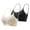J, variant on Women's cotton C chemical fiber underwear Womens No Steel Ring Front Close Bra T Back Plus Size Seamless Unlined Bra For Large Bust
