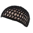 thumbnail image 5 of 4 piezas de redes para el cabello para dormir en gorro de crochet, malla para el cabello, red para el cabello de crochet, redecilla de punto para rayón suave (negro, rosa, morado y azul) 14, 5 of 5