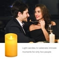 thumbnail image 4 of Amdohai YK5012 Flameless LED Candle Light Bright Flickering Bulb Battery Operated Tea, 4 of 7