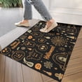 thumbnail image 4 of Evil Pumpkin Ghost Non-Slip Welcome Mats x Inch Happy Halloween Pumpkin Nonskid Door Mats Layered Door Mats for Entryway Porch Entryway Bathroom, 4 of 7