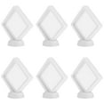 thumbnail image 1 of MasteelfCA 12Pcs Transparent Jewelry Display Boxes Creative Floating Frame Display Stands, 1 of 8