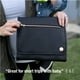 thumbnail image 2 of Cambiador portátil para bebés Clutch CleverMade Brown, 2 of 6