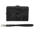 thumbnail image 2 of Cartera para Mujer Cartera Delgada Bolsa de Dinero Monedero Cartera Cartera Estuche para Tarjetas - Negro Yinane Titular de la tarjeta de crédito monedero para mujer, 2 of 8