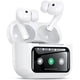 thumbnail image 2 of Auriculares inalámbricos 【con Pantalla táctil Inteligente】 Auriculares Bluetooth 5.4, Resistencia al Agua IPX5, Type-C (Blanco),Negro, 2 of 11
