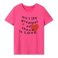 thumbnail image 4 of Camiseta de mujer con cuello redondo, camisetas de verano para vacaciones, senderismo, uso diario, trabajo XL, 4 of 8