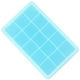 thumbnail image 3 of Molde para hacer cubitos de hielo, barra para el hogar, pub, vino, bebidas, cubitos de hielo, bandeja para moldes de silicona, molde para gelatina de chocolate, azul Eigraketly HA000196-03B, 3 of 6