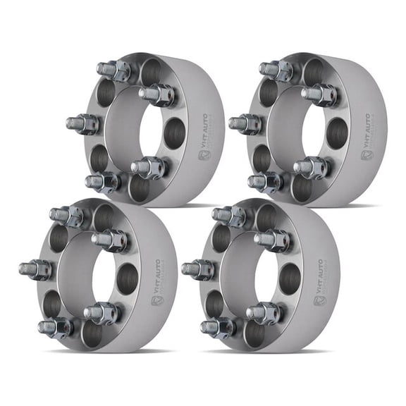 Wheel Spacer Kit 4 - Compatible with 1964 - 1973, 1994 - 2014 Ford Mustang 1965 1966 1967 1968 1969 1970 1971 1972 1995 1996 1997 1998 1999 2000 2001 2002 2003 2004 2005 2006 2007 2008