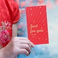 thumbnail image 4 of xiaxaixu Red Envelope, Letters Print Lucky Money Red Packets Holiday Gift Party Supplies for Wedding New Year, 4 of 8