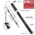 thumbnail image 4 of PRO BIKE TOOL Mini Bike Pump with Gauge Fits Presta & Schrader (Black), 4 of 8